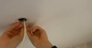 Установка люстры в Чайковском в октябре
